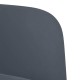 Sötétszürke bársony loveseat kanapé 109 cm