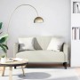 Krém bársony loveseat kanapé 109 cm