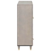 Magasfiú szürke és arany 60 x 33 x 100 cm tömör mangófát Magasfiú szürke és arany 60 x 33 x 100 cm tömör mangófát