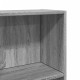 Szürke sonoma színű szerelt fa könyvespolc 40 x 24 x 176 cm Szürke sonoma színű szerelt fa könyvespolc 40 x 24 x 176 cm