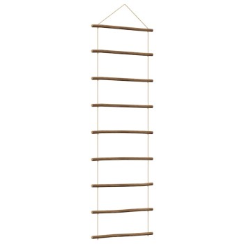 Fali dekorációs létra formájú 50x150 cm természetes ág