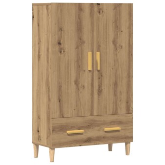 Highboard artisan tölgy 70x31x115 cm gépi úton előállított fa