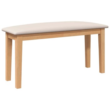 Tömörfa gumiból pad 90 cm