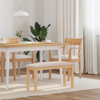 Tömörfa gumiból pad 90 cm