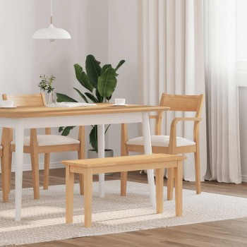 Tömörfa gumiból pad 90 cm
