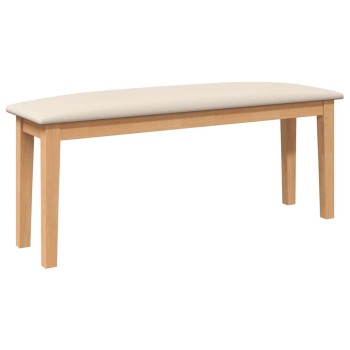 Tömörfa gumiból pad 110 cm