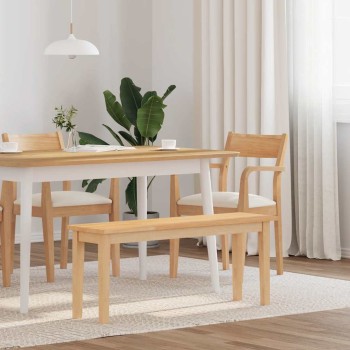 Tömörfa gumiból pad 110 cm
