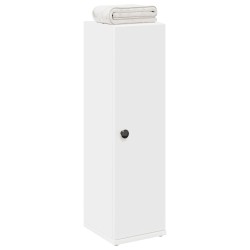 Fehér fürdőszobaszekrény tekercstartóval 20,5x22x72 cm