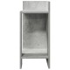 2 db betonszürke kisasztal polccal 25,5 x 27 x 60 cm