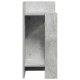 2 db betonszürke kisasztal polccal 25,5 x 27 x 60 cm