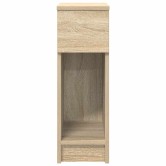 Éjjeliszekrények fiókkal 2 db sonoma tölgy 20 x 36 x 60 cm