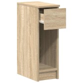 Éjjeliszekrények fiókkal 2 db sonoma tölgy 20 x 36 x 60 cm