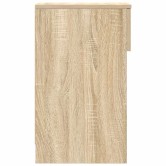 Éjjeliszekrények fiókkal 2 db sonoma tölgy 20 x 36 x 60 cm