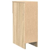 Éjjeliszekrények fiókkal 2 db sonoma tölgy 20 x 36 x 60 cm