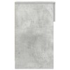 2 db betonszürke éjjeliszekrény fiókkal 20 x 36 x 60 cm