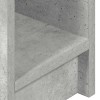 2 db betonszürke éjjeliszekrény fiókkal 20 x 36 x 60 cm