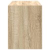 Szekrény 2 fiókkal sonoma tölgy 60x31x40 cm gépi forgácsolt fa