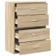 2 db sonoma tölgy szerelt fa szekrény 2 fiókkal 60 x 31 x 40 cm 2 db sonoma tölgy szerelt fa szekrény 2 fiókkal 60 x 31 x 40 cm