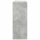 Szekrények 2 fiókkal 2 db betonszürke 60x31x40 cm gépelt fa Szekrények 2 fiókkal 2 db betonszürke 60x31x40 cm gépelt fa