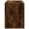 Szekrény 2 fiókkal füstölt tölgy 60x31x40 cm gépi forgácsolt fa