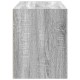 Szürke sonoma szerelt fa szekrény 2 fiókkal 60 x 31 x 40 cm Szürke sonoma szerelt fa szekrény 2 fiókkal 60 x 31 x 40 cm