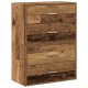 2 db antik fa szerelt fa szekrény 2 fiókkal 60 x 31 x 40 cm 2 db antik fa szerelt fa szekrény 2 fiókkal 60 x 31 x 40 cm