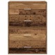 2 db antik fa szerelt fa szekrény 2 fiókkal 60 x 31 x 40 cm 2 db antik fa szerelt fa szekrény 2 fiókkal 60 x 31 x 40 cm