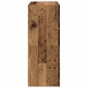 2 db antik fa szerelt fa szekrény 2 fiókkal 60 x 31 x 40 cm