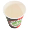 1000 db piros és fekete papír kávéscsészék 12oz 300ml