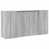 Recepciós pult szürke sonoma 200x50x103,5 cm szerelt fa