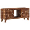 Tömör újrahasznosított fa tv-szekrény 105x46x32 cm