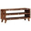 Tömör újrahasznosított fa tv-szekrény 105x46x32 cm