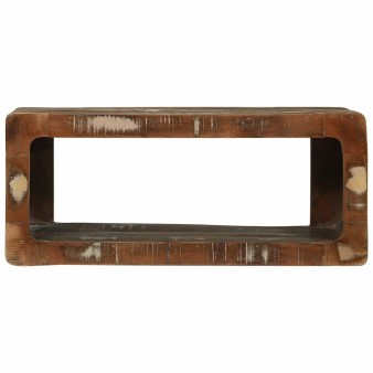 Tv szekrény sokszínű 60 x 30 x 25 cm tömör újrahasznosított fa