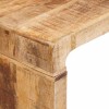 Fészekasztal 3 db barna 82 x 40 x 46 cm tömör mangófát