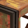 Borágas barna 80 x 45 x 33 cm szilárd újrahasznosított fa