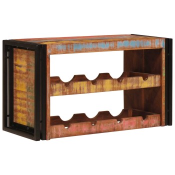 Borágas barna 80 x 45 x 33 cm szilárd újrahasznosított fa