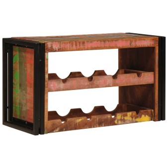 Borágas barna 80 x 45 x 33 cm szilárd újrahasznosított fa