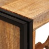 Borágas barna 100 x 45 x 33 cm tömör durva mangófában