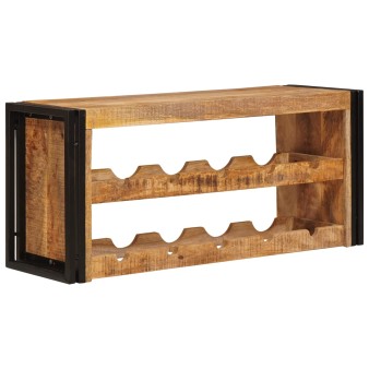 Borágas barna 100 x 45 x 33 cm tömör durva mangófában
