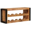Borágas barna 100 x 45 x 33 cm tömör durva mangófában