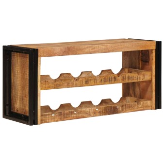 Borágas barna 100 x 45 x 33 cm tömör durva mangófában