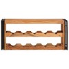 Borágas barna 100 x 45 x 33 cm tömör akácfa