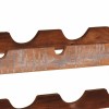 Borágas barna 100 x 45 x 33 cm szilárd újrahasznosított fa