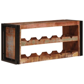 Borágas barna 100 x 45 x 33 cm szilárd újrahasznosított fa