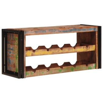 Borágas barna 100 x 45 x 33 cm szilárd újrahasznosított fa