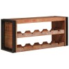 Borágas barna 100 x 45 x 33 cm szilárd újrahasznosított fa