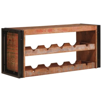 Borágas barna 100 x 45 x 33 cm szilárd újrahasznosított fa