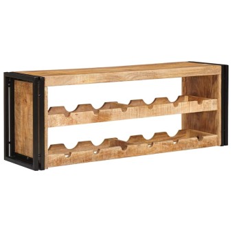 Borágas barna 100 x 45 x 33 cm tömör durva mangófában