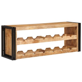 Borágas barna 100 x 45 x 33 cm tömör durva mangófában