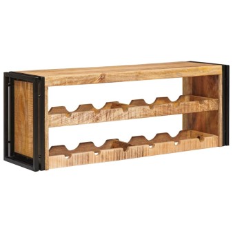 Borágas barna 100 x 45 x 33 cm tömör durva mangófában